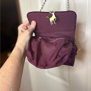 Elegant Burgundy Women's Bag